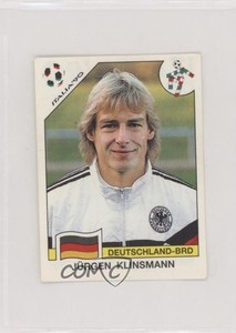 1990 Panini Italia '90 Album Stickers Jurgen Klinsmann #265