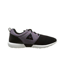 Le Coq Sportif Dynacomf GEO Jacquard  Black Synthetic Mens Trainers 1610446