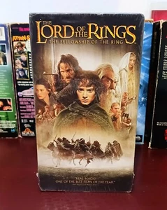 Lord of the Rings Fellowship of the Ring VHS NEW SEALED Legolas Gandalf Movie 🧙 - Picture 1 of 4