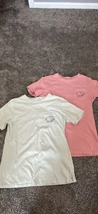 Camisetas de bolsillo Ivory Ella para mujer talla XS estampado gráfico algodón orgánico - Imagen 1 de 3
