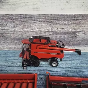 Ertl 1/32 scale Case IH axial-flow 9120 combine w/ corn&bean head front tracks - Picture 1 of 22