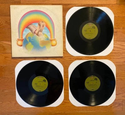 Grateful Dead - Europe '72 3-LP Warner Bros 1972 Pressing Tri-Fold Green Label Foto 1 de 4