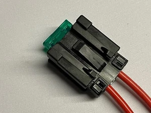 3 x Standard Blattsicherungshalter mit Klemmen & Montageplatte (0,5mm² - 1,5mm² - Bild 1 von 4