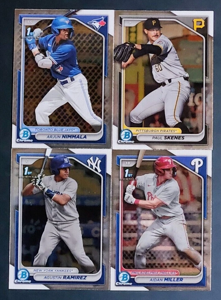 2024 Bowman Chrome Prospects BCP-1 to BCP-250 You Pick the Card - Image 1 of 1