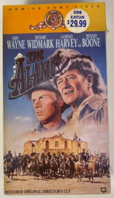 Alamo VHS бокс-сет совершенно новый в пластике с оригинальной ценой стикер - Изображение 1 из 4