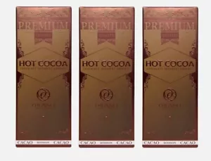 3 Box Organo Gold Premium Gourmet Hot Chocolate Ganoderma Lucidum 15 Sachets - Picture 1 of 1