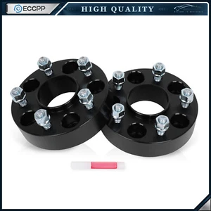 2 Pcs 1.5" Hub Centric Wheel Spacers 5x4.75 12x1.5 For Chevy Corvette Camaro S10 - Picture 1 of 12