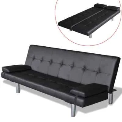 Schlafsofa Sofa 2 Sitzer 2er Klein Zweisitzer 2-Sitzer Couch mit Schlaffunktion - Bild 1 von 4