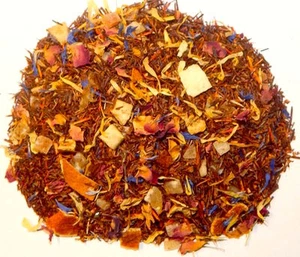 Rooibos "Karibik" fruchtiger Tee mit Ananasstücken - loser Tee in versch. Mengen - Bild 1 von 4