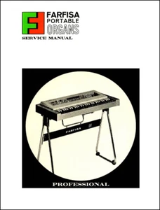 FARFISA Professional Service Manual repair Schematic Diagrams Schema PP/222 - Foto 1 di 10