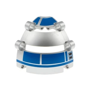 1x Lego Technic Panels B-Ware worn 6x6x5 R2-D2 silver blue Star Wars 51ps1 - Picture 1 of 2