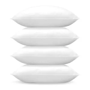 Set 4 Inserti per Cuscino 18x18 Pollici Decorativi Quadrati Inserti per Cuscino - Foto 1 di 9