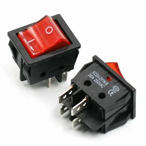 25A 250V High Current 4Pin On/Off Rectangle Rocker Switch Welding Machine Welder - Picture 1 of 2