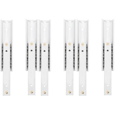 6 piezas de cajón miniatura de alta resistencia deslizable cajón extendido deslizable suministro de muebles Foto 1 de 4