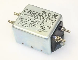 TDK ZAG2210-11S 10A 250V NOISE FILTER BATHTUB CASE NEW QUANTITY-1 - Picture 1 of 3