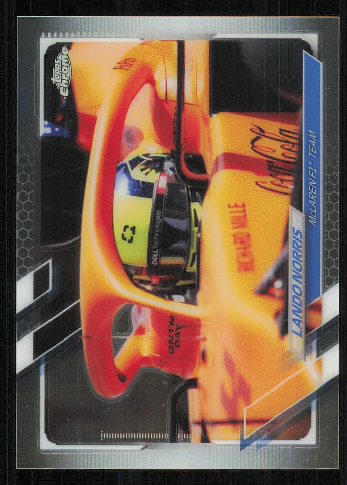 2021 Topps Chrome Formula 1 #22 Lando Norris - Image 1 of 2