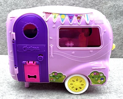 Chelsea Camper Van Mattel 芭比娃娃 带配件 二手 状况良好 — 第 1/4 张图片