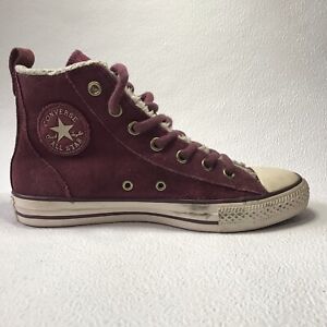 Converse Suede Red Trainers for Women for sale | eBay