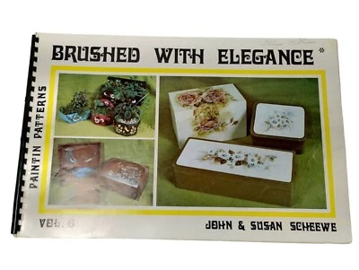 Brushed With Elegance Vintage Painting Patterns Vol. 6 By John and Susan Scheewe - Image 1 of 3