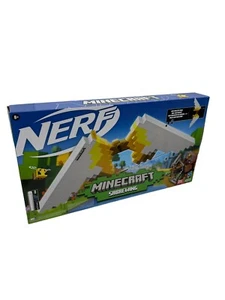 Arco Sabrewing motorizado Hasbro Nerf MINECRAFT + 8 dardos Elite embalaje original nuevo - Imagen 1 de 6