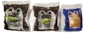 (3) McDonald’s Happy Meal Toys Star Wars - Yoda, BB-8 "Walt Disney World 50" - Picture 1 of 5