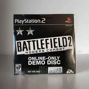 Disco de demostración Battlefield 2 Modern Combat solo en línea Sony PS2 no a la venta sellado - Imagen 1 de 12