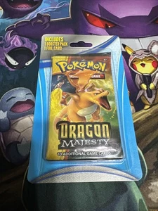 Pokémon TCG Dragon Majesty Charizard 1 Booster Pack 1 (Garantito) Carta Foil 🔥 - Foto 1 di 3