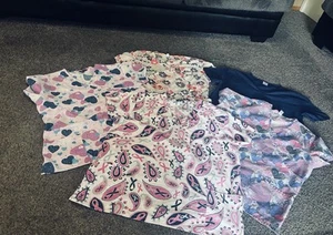 Womens Scrub Top BUNDLE Size 1X And One Size 2X - Picture 1 of 1