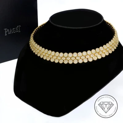 Wert: 240.000,- Original Piaget Brillant Collier 22,11 Ct  750 / 18 Kt Gold 4... - Bild 1 von 4