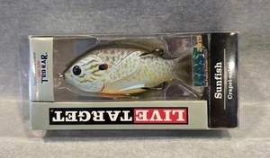 Live Target Sunfish Natural/Blue - Topwater Surface Bait - ICAST 2015 - NOS - Picture 1 of 2