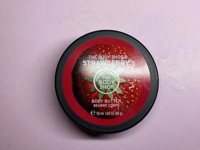 The Body Shop Strawberry Body Butter 50ml - Image 1 of 2
