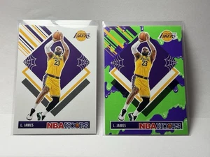 2024-25 Panini Haunted Hoops Lebron James Lot #282 Tribute Slime And Base Lakers - Picture 1 of 5