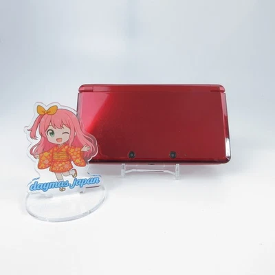 【Excellent】Nintendo 3DS Flare Red Console ONLY Japanese Edition #DEN1019/07 - image 1 of 4