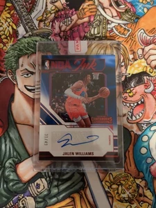 2022-23 NBA INK Signatures 31/49 Jalen Williams Rookie Auto Panini - Bild 1 von 2