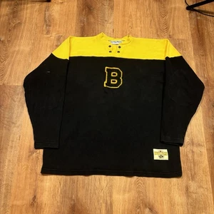 Vintage Ebbets Field Flannels Boston Bruins Trikot Pullover NHL Herren XL Varsity - Bild 1 von 9