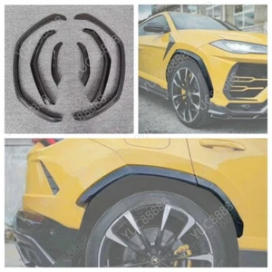 Carbon Front & Rear Fender Wider Arch Flares Kits For Lamborghini Urus TPC Style - Picture 1 of 16