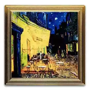 2024 Niue 2 oz .999 Pure Silver Coin $2 Vincent van Gogh Cafe Terrace at Night - Picture 1 of 7