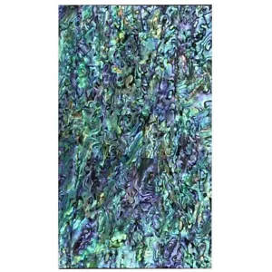 1x Abalone Shell Blacha Fornir Wkładka Lutier 9-1/2"x5-1/2"x1/64" (240x140x0,2mm) - Zdjęcie 1 z 8