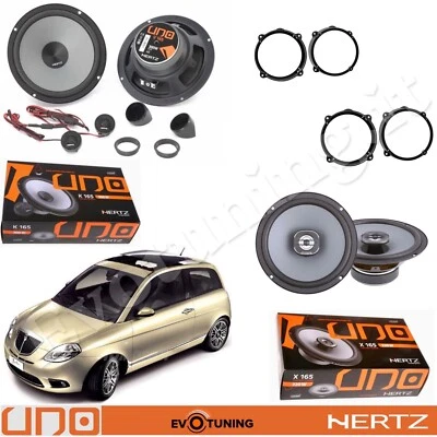 Kit 6 casse altoparlanti Anteriori+Posteriori HERTZ per Lancia Y Ypsilon 2003-12 - Immagine 1 di 4
