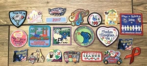 Girl Scout Rare Badges Patches. 21pc lot 9 - Picture 1 of 6