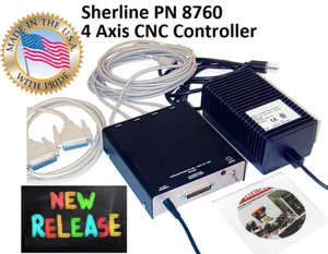 Sherline 8760 4 Axis CNC controller + Linux OS and Linux CNC software. - Picture 1 of 1