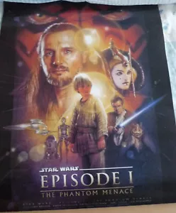 Star Wars: Episode 1 - The Phantom Menace small poster 16 1/4" x 23". Rolled. - Picture 1 of 3