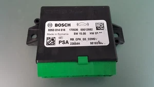 Orig Bosch Parking Sensor Control Unit Front Assistance Rear 0263014016 Peugeot - Picture 1 of 3