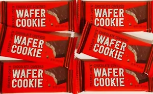 6 Packs Trader Joe's Chocolate Covered Wafer Cookie 1.94 oz Each Pack - Picture 1 of 4