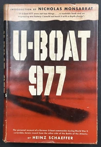 World War II U-Boat 977 Submarine Warfare Hardcover DJ 1st Ed. 260pg - Picture 1 of 7