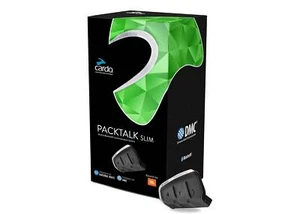 Cardo Packtalk Slim DUO Bluetooth DMC Helmet Headsets - JBL Speakers - Picture 1 of 4
