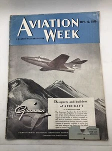 Aviation Week Magazine September 12, 1949 - Picture 1 of 5