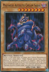 Yu-Gi-Oh!  Codice del Duellante : MALVAGIO ACCOLITO CHILAM SABAK (Konami)  - Foto 1 di 2
