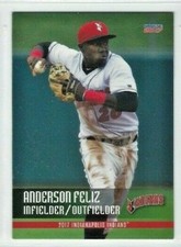 2017 Indianapolis Indians (Triple A-Pittsburgh Pirates) Anderson Feliz