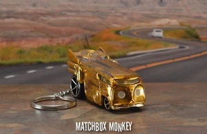 Star Wars C3PO VW Bus Custom Keychain FOB Porte Cles Llavero Schlusselhanger T1 - Bild 1 von 4